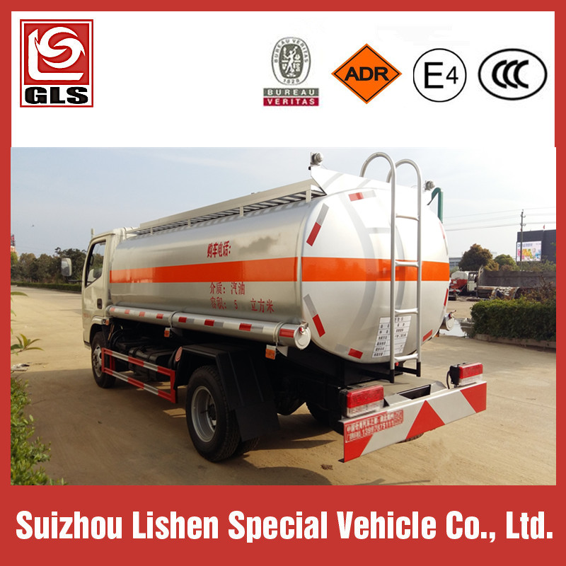 Small Fuel Tanker Truck 5000L Oil Truck Rhd