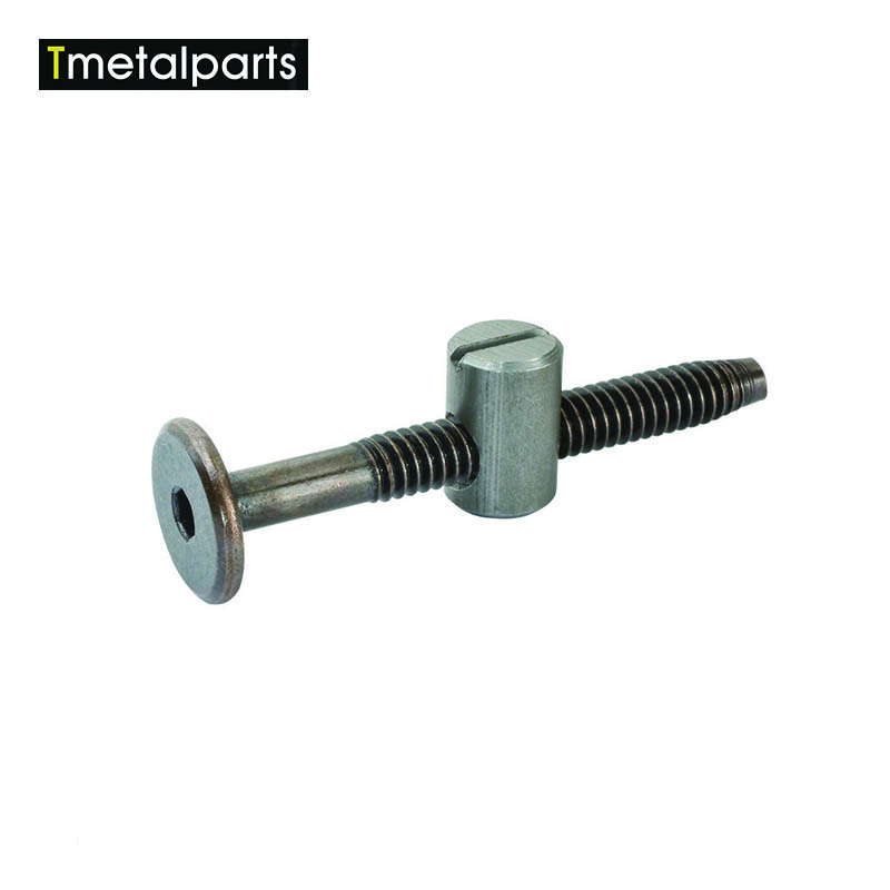 Nuts Bolts Hardware Fasteners Steel Barrel Nuts cross dowel nut