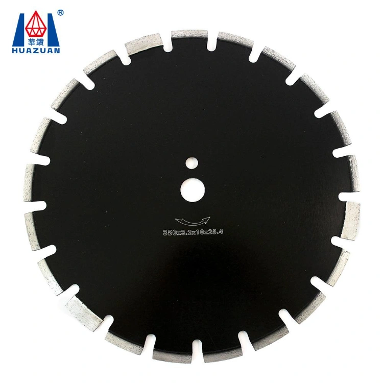 China Manufacture High Efficiency Diamond D350mm Saw Cutting Blade for Asphalt