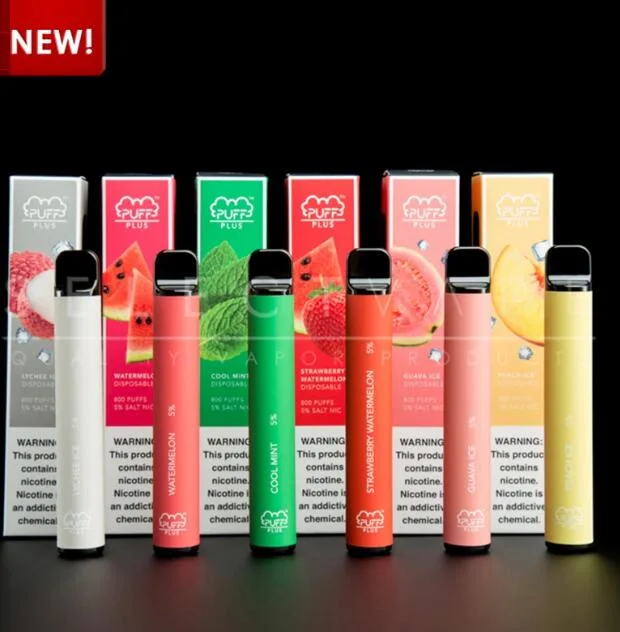 56 Different Flavors Puff Plus XXL 800 Puffs Disposable Electronic Cigarettes