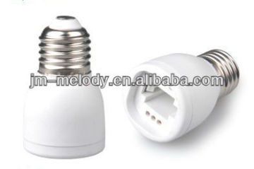 E27 to G24 lamp holder adapter socket converter