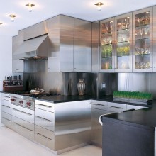 Stainless Steel Modular Kitchen Cabinets Complete Sets