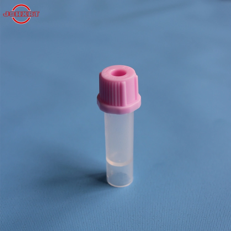 Tubo descartável do teste da coleta do sangue do vácuo Disposable Vacuum Blood Collection Test Tube