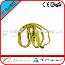 3T Yellow Endless Polyester Round Sling