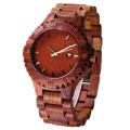 Custom Full Sandalwood Quartz Watch