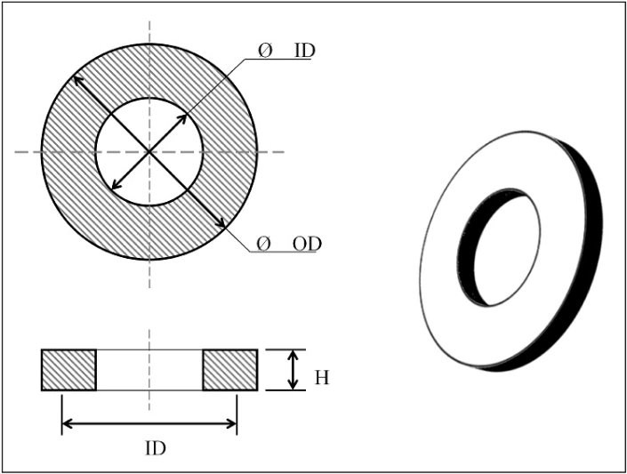 Factory OEM/ODM Customized Rubber Washers