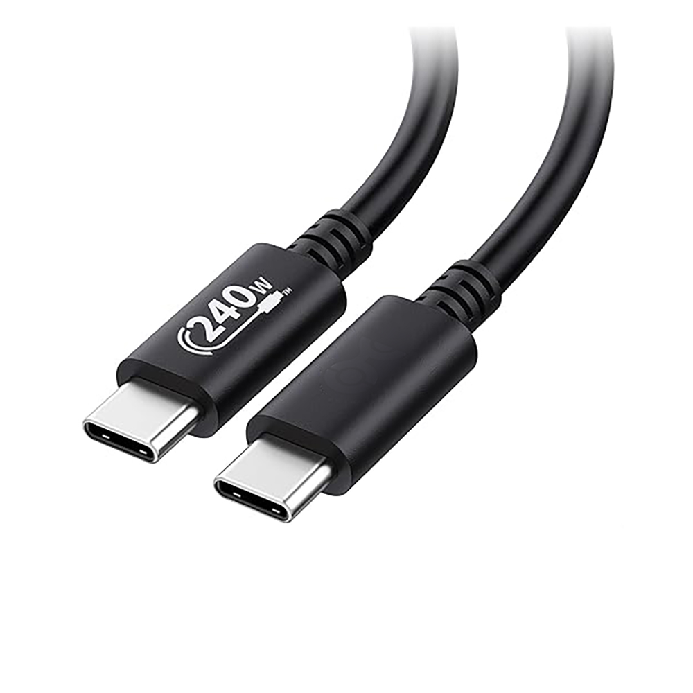 USB C Charger Cable with Zinc Alloy and Nylon Braid