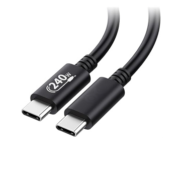 USB C Charger Cable with Zinc Alloy and Nylon Braid