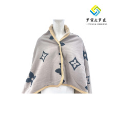 Four leaf clover polar fleece blanket