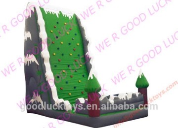 rock climbing wall price /inflatable climbing wall
