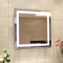 Cpingao Decorative Wall Bathroom Mirror with Light