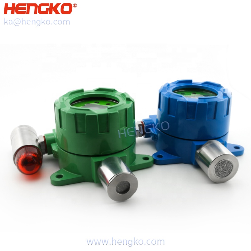 HENGKO IP67 waterproof 4-20mA explosion proof and flameproof oxygen and combustible gas sensor gas detector