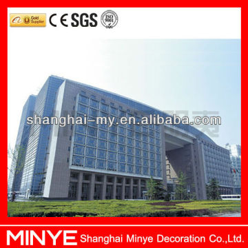 Curtain wall system/frameless glass curtain wall/glass curtain wall