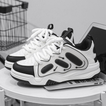 Chunky Sole Breathable Men's Walking Shoes