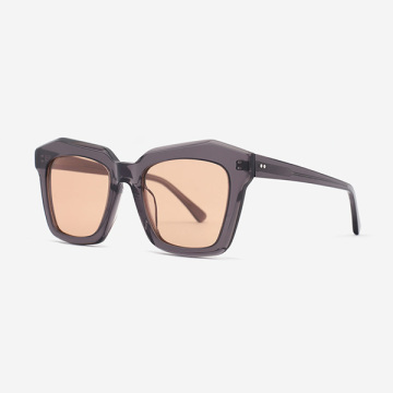 Bold Square Acetate Female Sunglasses