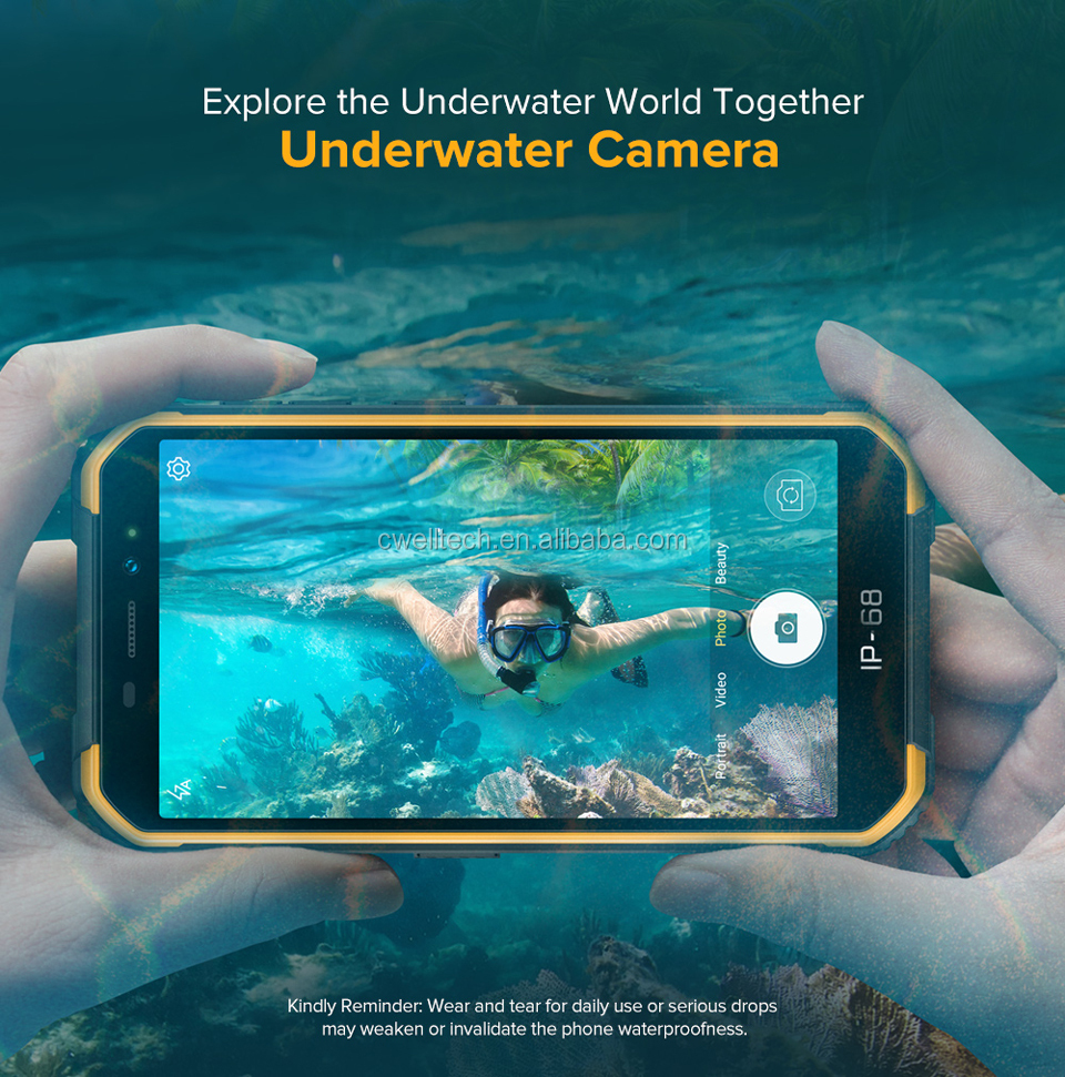 Ulefone Armor X6 Global Version 5 Inch IP68 IP69K Waterproof POC SOS Unlocked telefon android