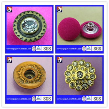 2013 fashion all types of cloth buttons