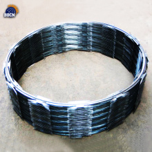 Electro Hot Dip Galvanized Razor Barbed Concertina Wire