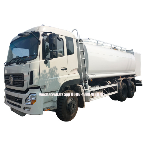 DONGFENG 25,000 liters Fuel Tank Truck Mounted Mechanical Flowmeter and Refueling Gun