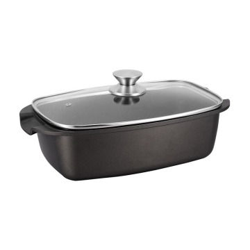 Die Cast Aluminum Non-Stick Rectangular Fish Roasting Pan