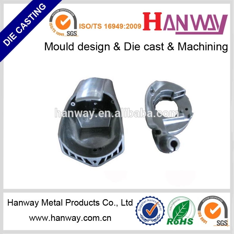 Aluminum Die Casting Service Automobile Parts Accessory Die Cast Lamp Parts