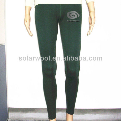 Women's superfine merino wool thermal underwear