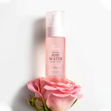Private Label Rose Water Face Toner - Anti-Aging Hydrating Moisturizing Spray