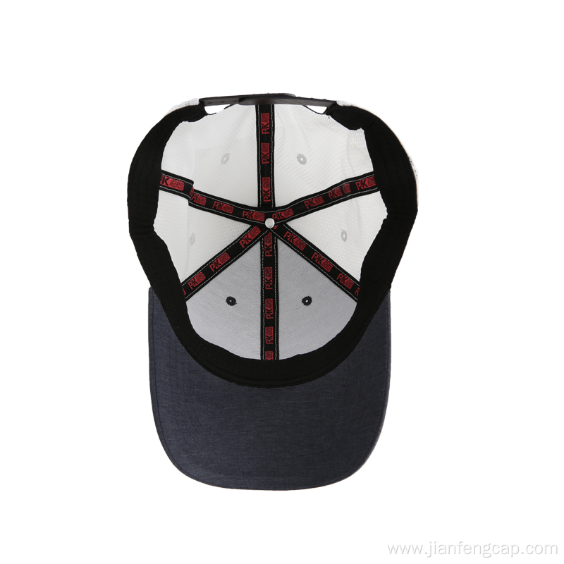 Performance mesh baseball cap for man