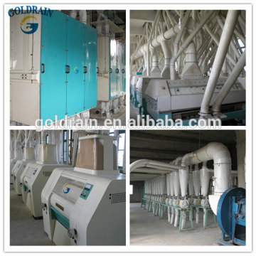 120T/D complete plant production line for wheat flour making