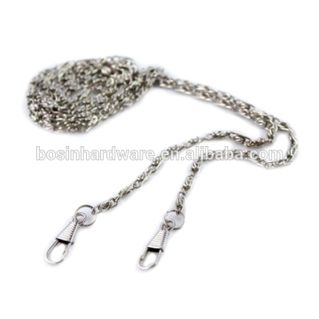 Fashion High Quality Metal Silver Purse Chain