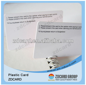 Best Price & Best Quality Plastic PVC Cards