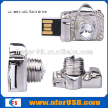 32GB Fashion Crystal Camera USB Flash Drive