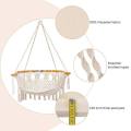 Woven bending Rod Hammock Hanging Chair