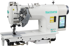 Micro oil automatic thread cutting flat sewing machine