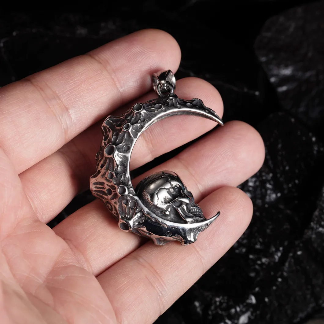 Stainless Steel Sailor Moon Chain Pendant Hip Hop Necklace Jewellery