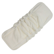 Goodbum 5 Layers Elastic Cloth Diaper - Washable Bamboo Terry High Absorbency Reusable Diaper with Bamboo Fiber Insert