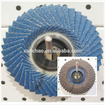 Abrasive Flower Shaped Flap Disc 45 Page Sand Cloth