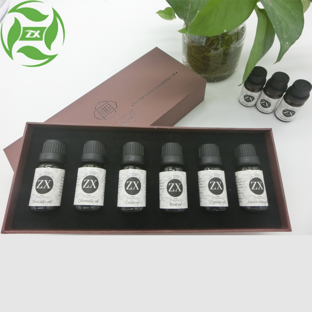 OEM Private label pure aromatherapy essential oil set