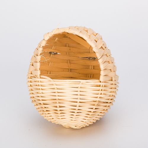 Percell Egg Shaped Small Rattan Bird Nest