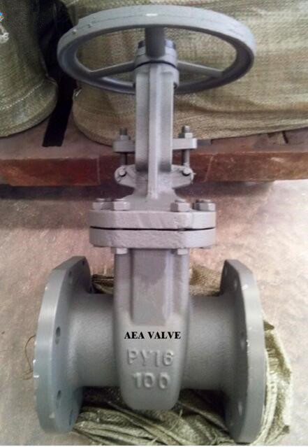 Russia GOST Standard cast steel flange gate valve