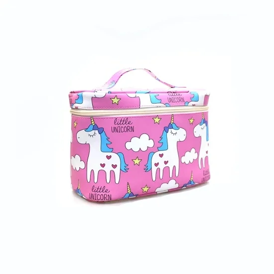 Cartoon Pattern PU Series Cosmetic Bags