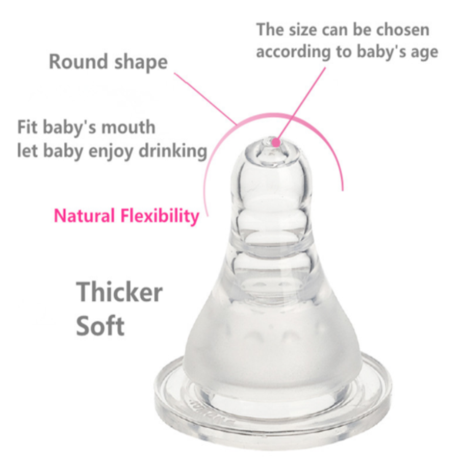 Baby Teat Silicone Nipple Standard L