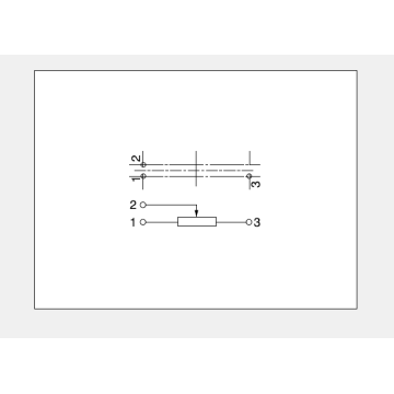 Rs151 series Sliding potentiometer