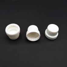 DIN18 PE Wadded Tamper Evident Screw Cap Black White In Stock