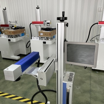 Flying on-line laser marking machine for flying marking