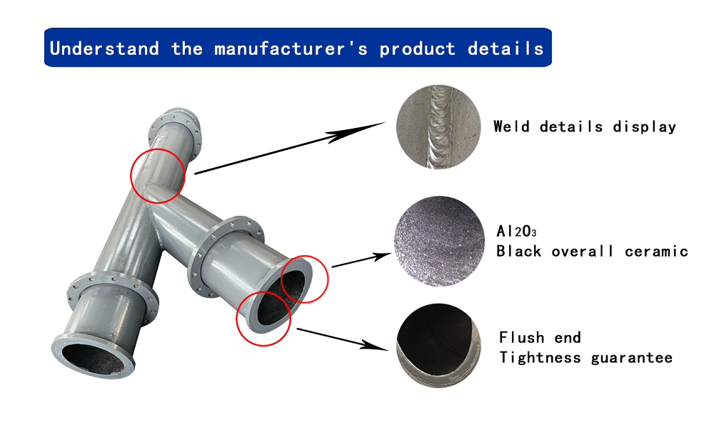 Tubería autopropagable resistente al desgaste Self-propagating wear resistant pipe