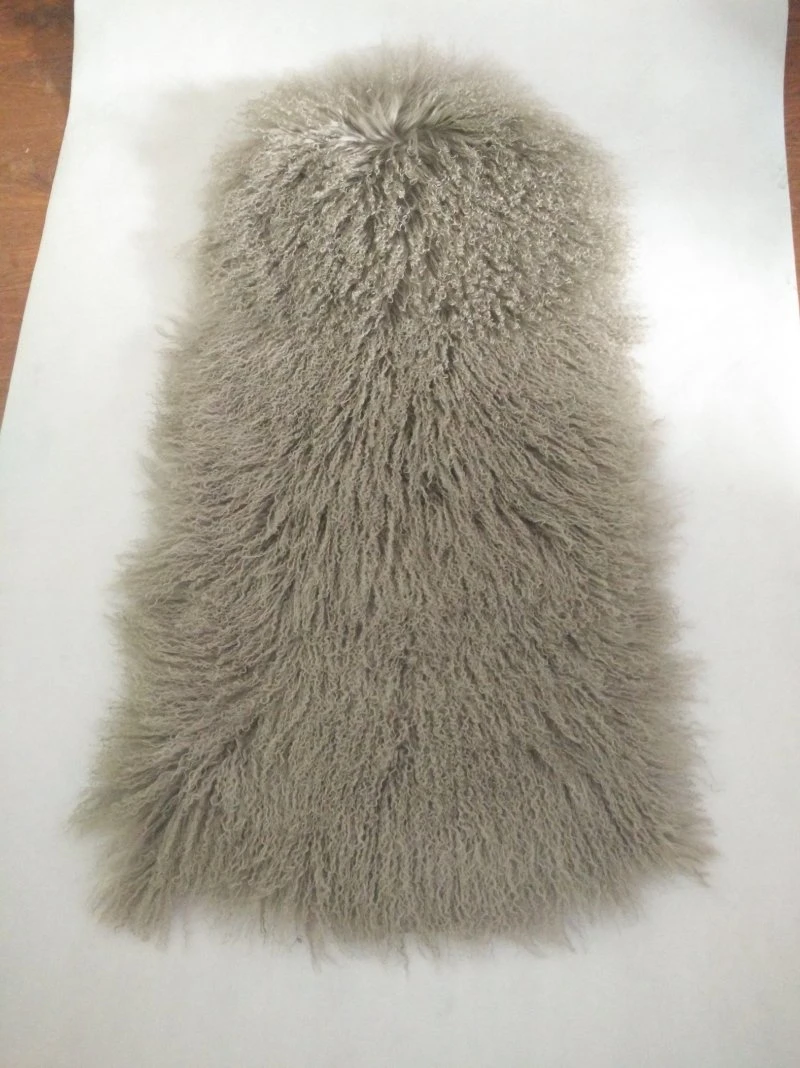 Dyed Tibetan Sheepskin Blanket Wholesale