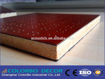 MDF material wood perforated acoustic panel