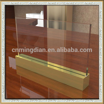 led acrylic sign/logo display, edge lit sign base,acrylic logo display