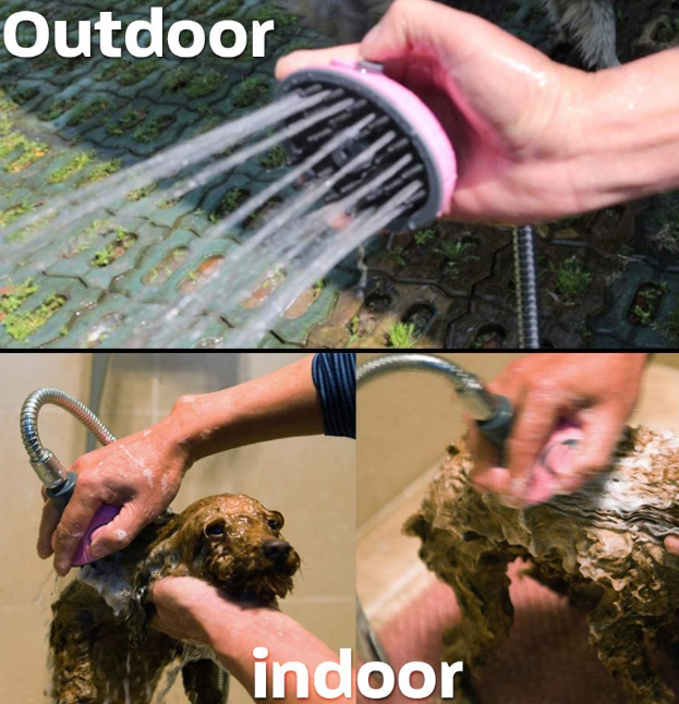 Arroseur de douche pour animaux de compagnie Pet Shower Sprinkler